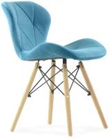 Стул Barneo N-42 Perfecto велюр бирюзовый, Eames style