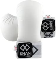 Накладки на кисть Каратэ Khan Shotokan (L, белый)