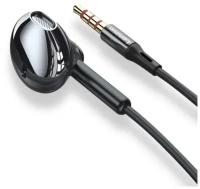 Наушники Lenovo XF06 3.5mm Wired Headphones In-ear Headset Black