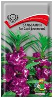 Семена цветов Бальзамин "Том Самб", фиолетовый, 0,1гр