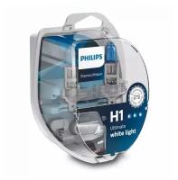 Лампа галогенная Philips Diamond Vision H1 12V 55W, 2 шт