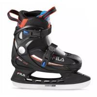 Детские раздвижные коньки Fila J-one Ice HR - 21/22 Black/Red/Blue р. 36-40