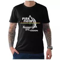 Футболка Design Heroes Pink Floyd - Dark Side Of The Moon Мужская Черная L