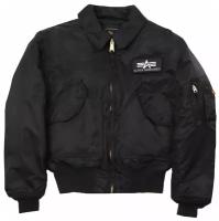 Куртка бомбер Alpha Industries Cwu-45P Flight Jacket, black (размер: l)