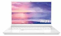 Ноутбук MSI Prestige 14 A11SC-079RU Core i7 1195G7 16Gb SSD1Tb NVIDIA GeForce GTX 1650 4Gb 14" IPS FHD (1920x1080) Windows 10 Home white WiFi