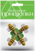 Фигурные прищепки. Набор №6 "пчелки", Арт. 2-369/01