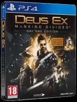 Deus Ex: Mankind Divided Day One SteelBook Edition [PS4, русская версия]