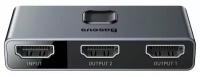 Адаптер Baseus Matrix HDMI Splitter (CAHUB-BC0G) Серый