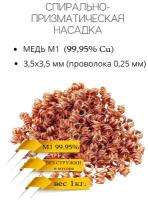 СПН насадка 3,5х3,5 (0,25 мм.) медь М1 1кг