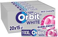 Жевательная резинка Orbit XXL White Bubblemint 20 шт. по 20,4 г