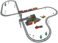 Baisiqi Игровой набор Power Train World, BSQ-2083, 60 дет., красный