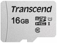 Флеш-накопитель Transcend Карта памяти 16GB microSD wo adapter UHS-I U1