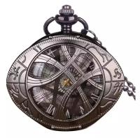 Часы-кулон Регарт, кварцевые, бижутерный сплав, на цепочке