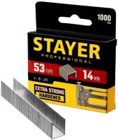 Скобы для степлера STAYER узкие тип 53 14 мм 1000 шт. 3159-14