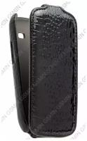 Кожаный чехол для Samsung Nexus S i9020 Armor Case Corocodile (Черный)
