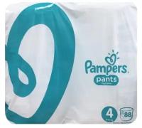 Pampers трусики Pants 4, 9-15 кг, 88 шт., 2 уп