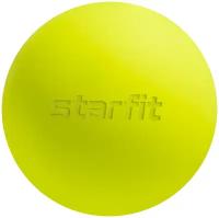 Мяч для МФР STARFIT Pro RB-101 6 см, силикагель, ярко-зеленый