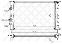 Радиатор Renault Clio/Megane 1.2-1.9Tdi Stellox арт. 1025040SX