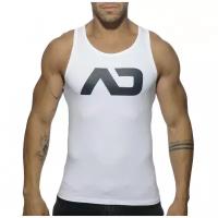 Майка-безрукавка "Basic AD Tank Top - White" / Addicted / Белый / Размер S