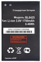 Аккумулятор BL6425 для Fly FS454 Nimbus 8, Tele2 Midi BL231, (3.7V, 2000 mAh, Li-Ion)