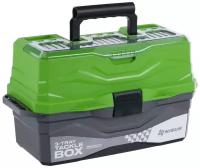 Ящик для снастей NISUS Tackle Box трехполочный, цвет зеленый (237608)