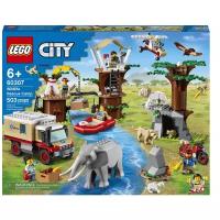 Конструктор LEGO City 60307 Лагерь спасения дикой природы