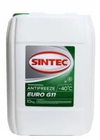 Антифриз Sintec EURO -40 G-11 10 кг зеленый (800516)
