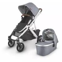 Универсальная коляска для двойни UppaBaby Vista V2 для погодок (2 в 1), Gregory