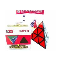 Головоломка профессиональная пирамидка рубика Shengshou черный пластик