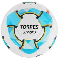 Мяч футбольный TORRES Junior-5, PU, ручная сшивка, 32 панели, размер 5