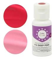 Краситель гелевый "Cake Colors" 114 Deep Pink (Темно-розовый), 20 г