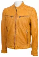 Куртка кожаная мужская Gipsy 12393 01 Gorey желтый
