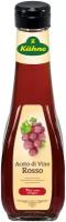 Уксус KUHNE Aceto di vino rosso 6% Винный красный, 250мл