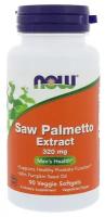 Экстракт ягод Пальмы Сереноа Нау Фудс (Saw Palmetto Extract Now Foods), 320 мг, 90 капсул