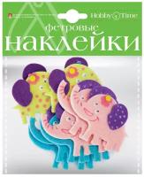 Декоративные наклейки из фетра. Набор №12 "слоники", Арт. 2-093/12