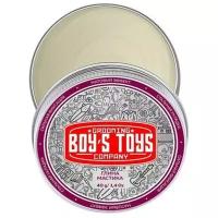 Boy's Toys Глина для укладки волос высокой фиксации с низким уровнем блеска Мастика, 40 мл