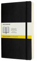 Блокнот Moleskine Classic Soft Expended Large, 400 стр., черный, в клетку