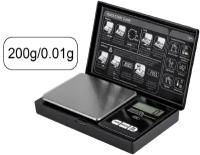 Электронные весы профессиональные ювелирные, кухонные, карманные весы с точностью до 0.01 грамм и максимальным весом 200 грамм POCKET SCALE