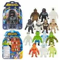 1TOY Тянущаяся фигурка, Monster flex серия 5, 15 см, 14 видов, микс