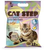 Комкующийся наполнитель Cat Step Tofu Tutti Frutti, 12л, 1 шт