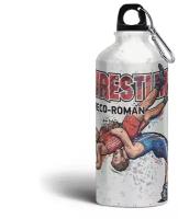 Бутылка спортивная/туристическая фляга греко-римская борьба спорт - 88