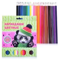 Набор цветных карандашей "Милашки", 24 цвета