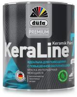 Краска акриловая Dufa Premium KeraLine 7 матовая белый 0.9 л