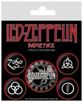 Набор значков Led Zeppelin: Symbols 5- Pack