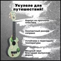 TERRIS PLUS-70 AVOCADO Укулеле сопрано