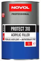 Грунт Novol акриловый 4+1 HS Protect 310 черный 1 л (без отвердителя, нужен отвердитель 184355t)