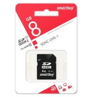 SDHC карта памяти Smartbuy 8GB Class 10