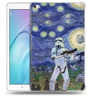 Чехол задняя-панель-накладка-бампер MyPads star wars звездная ночь для Huawei MediaPad T2 10.0 Pro/T2 10.0 Pro LTE (FDR-A01w\A03L) противоударный