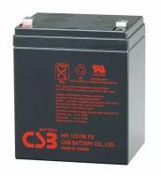 Аккумуляторная батарея CSB 12V/5Ah HR1221WF2