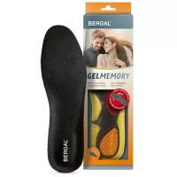 Разгружающая стелька BERGAL Gel Memory из геля и пены с памятью формы 44/45